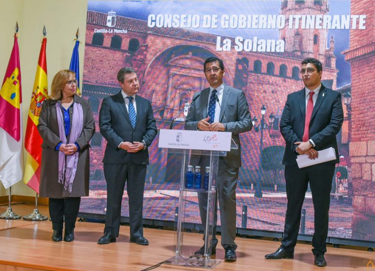 Caballero: “Para el próximo mes de mayo se contará con otra salida natural segura desde el Campo de Montiel a la A-43”