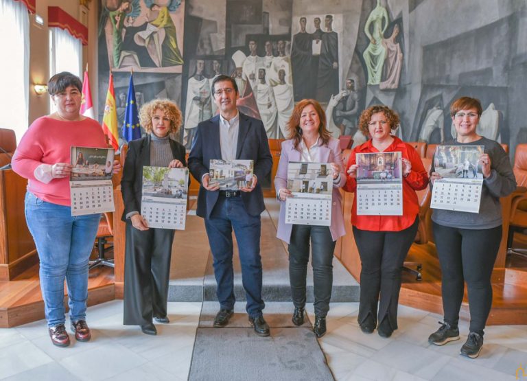 La Asociación de Padres y Amigos de personas con discapacidad de Bolaños saca a la luz su calendario solidario gracias a la Diputación provincial
