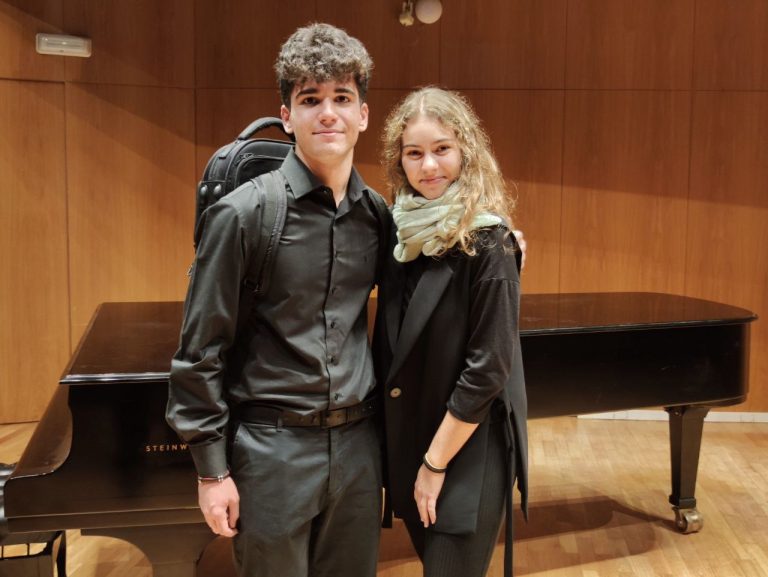 Ciudad Real: Ana Cantero Díaz, ganadora, y Miguel Conde González, tercer puesto de la fase autonómica del Certamen Intercentros-Melómano