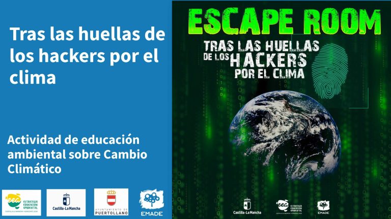 Puertollano: Escape room gratuito «Tras las huellas de los hackers por el clima»
