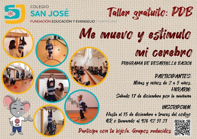 Jornada gratuita de estimulación temprana en el Colegio San José de Puertollano