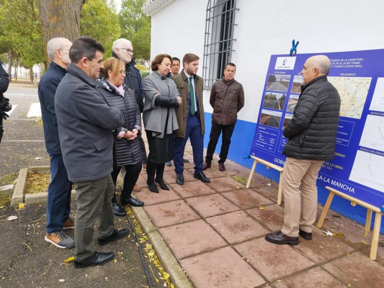 El Gobierno de Castilla-La Mancha comienza las obras de reforma de la CM-3102, entre Socuéllamos y Las Mesas, con una inversión de 2,6 millones de euros
