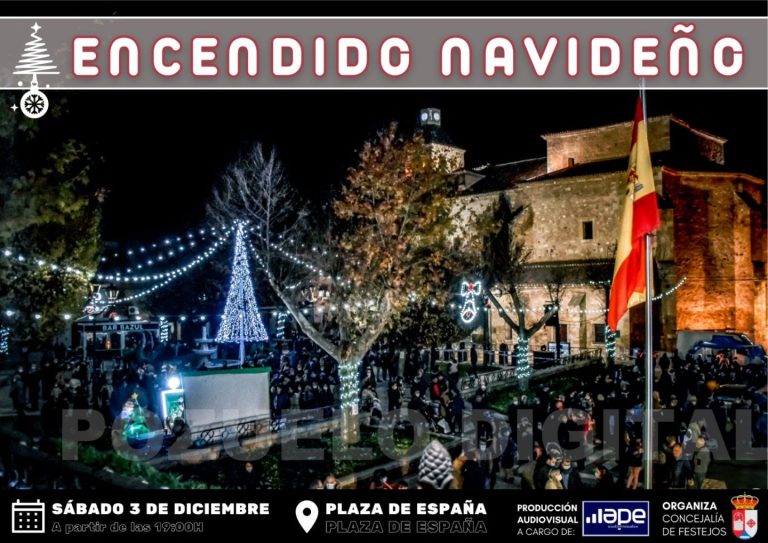 Pozuelo de Calatrava inaugura este sábado la «Navidad 2022» con el tradicional «Encendido Navideño»
