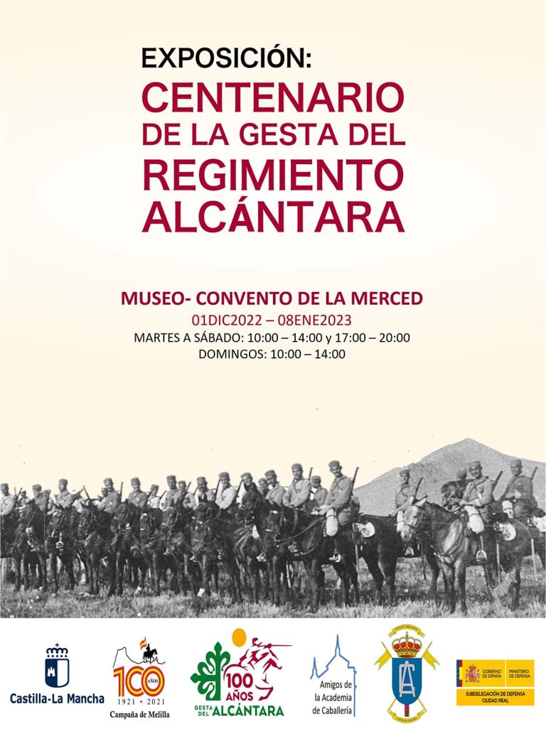 Ciudad Real: Inaugurada la exposición sobre la gesta del regimiento de caballería Alcántara