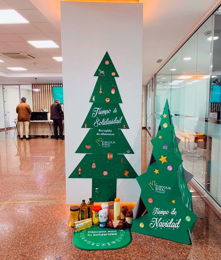 Fundación Eurocaja Rural promueve una nueva campaña solidaria de recogida de alimentos