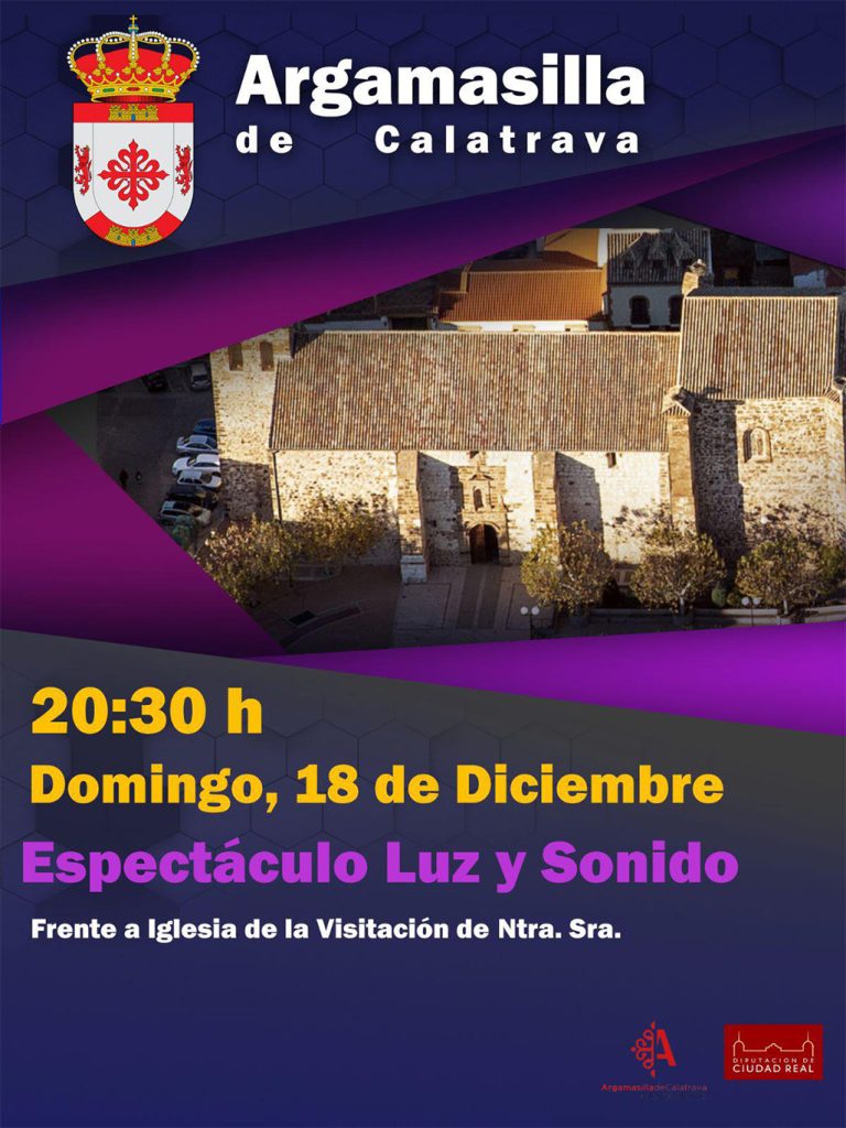 Argamasilla de Calatrava acoge este domingo un gran espectáculo de luz, sonido y pirotecnia