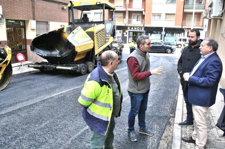 El PSOE valora el cumplimiento en las obras de asfaltado en Puertollano