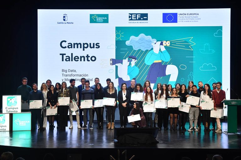 Fundación Eurocaja Rural clausura con éxito el programa ‘Campus Talento: Big Data, Transformación y Marketing Digital’ para potenciar el empleo juvenil