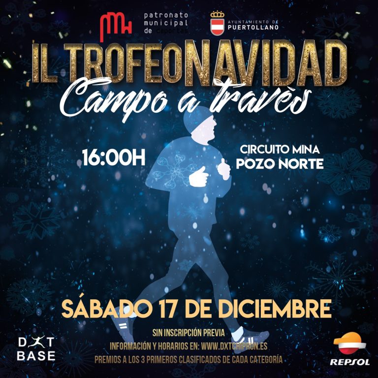 Puertollano: Los atletas tienen una cita el sábado en el Pozo Norte en el IL Trofeo de Navidad de Campo a Través