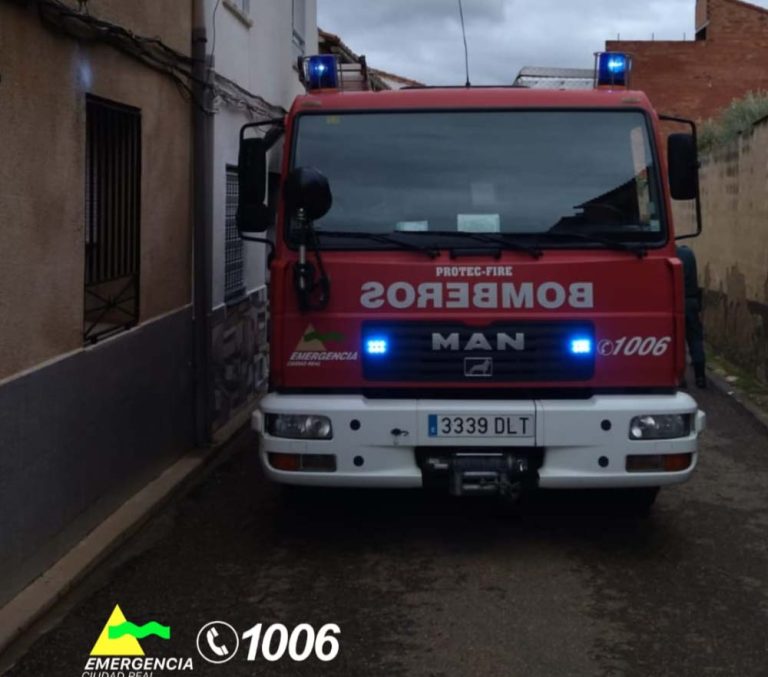 Muere una anciana en el incendio de una vivienda en Chillón
