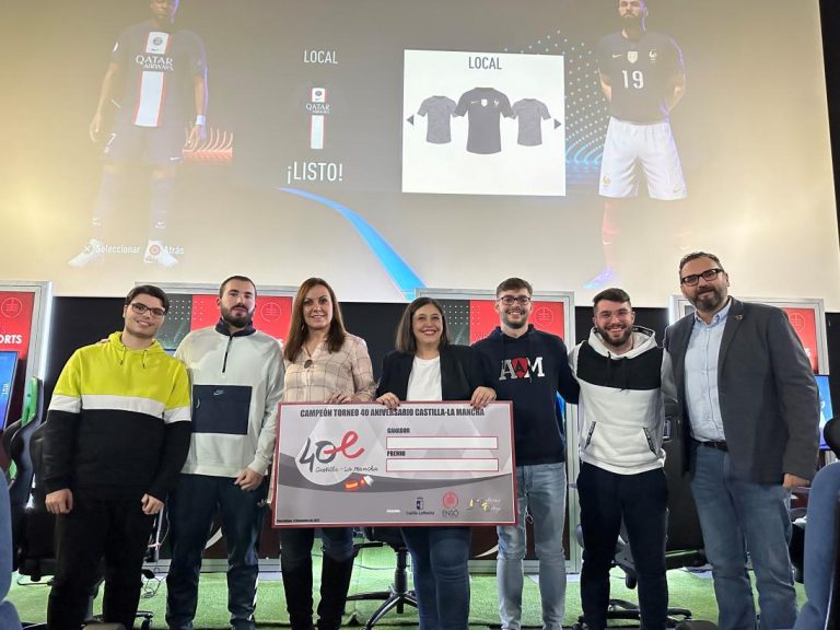 Jugadores de 54 municipios de Castilla-La Mancha han participado en el ‘Campeonato de fútbol virtual’ del 40 aniversario del Estatuto