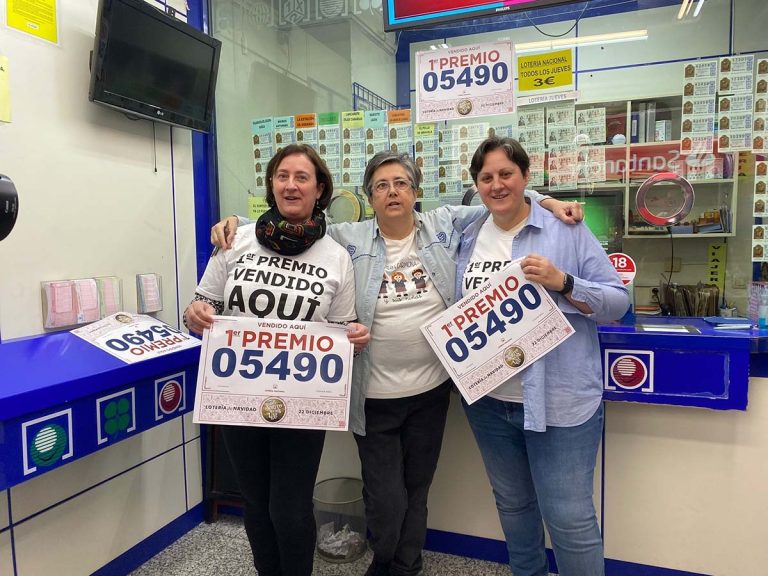 La lotera de Ciudad Real que ha vendido un décimo del Gordo: «Estábamos deseando vivir esta experiencia»