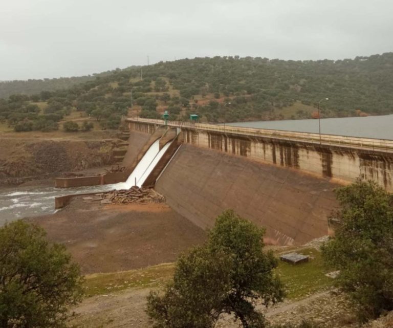Puertollano: El Montorillo rebosa y el Montoro empieza a acumular agua