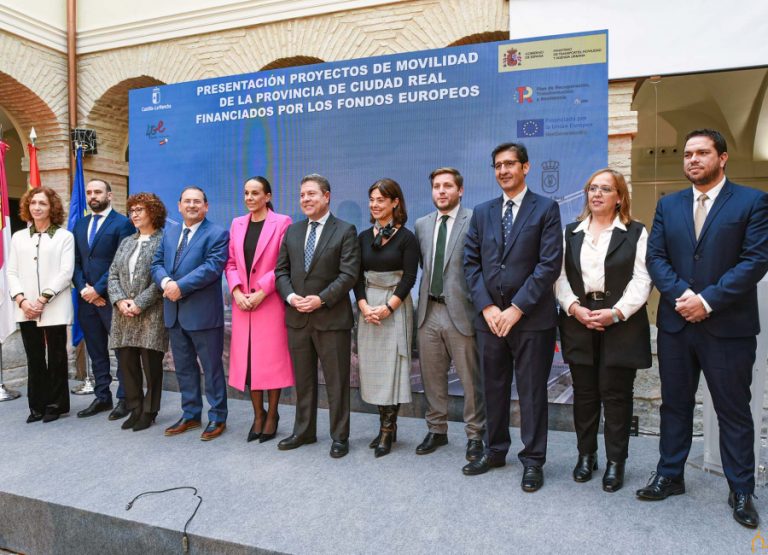 Pasarela Ciudad Real-Miguelturra, carril bici Puertollano-Argamasilla de Calatrava y reurbanización de Avenida Camilo José Cela de la capital, principales proyectos de movilidad con fondos europeos