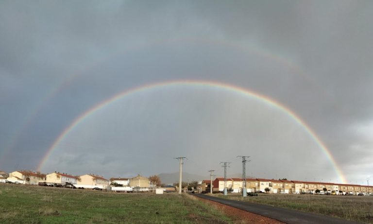 El domingo se despide con una buena somanta de agua sobre la provincia de Ciudad Real, con la capital y Fuencaliente a la cabeza