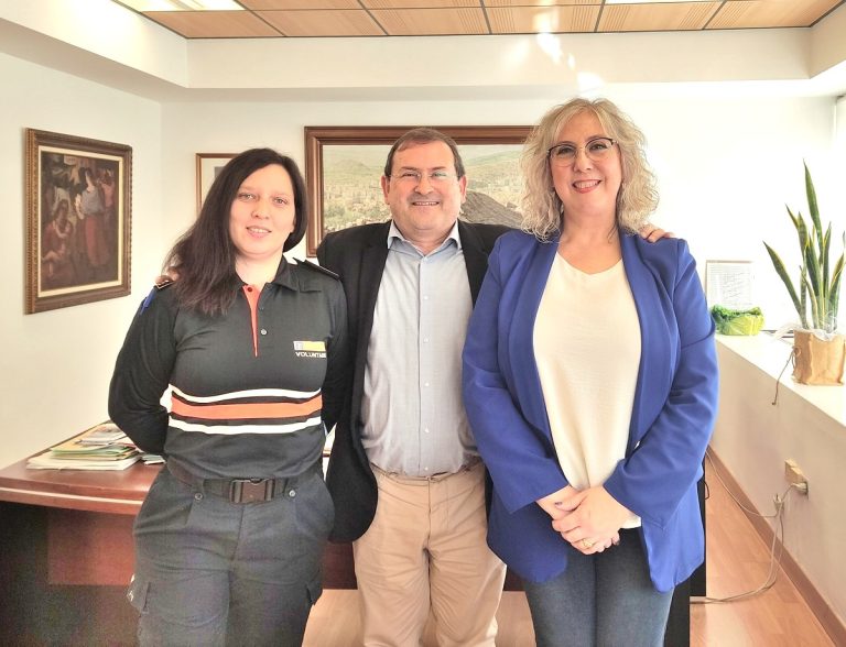 Alba Castellanos, nueva jefa de Voluntarios de Protección Civil de Puertollano