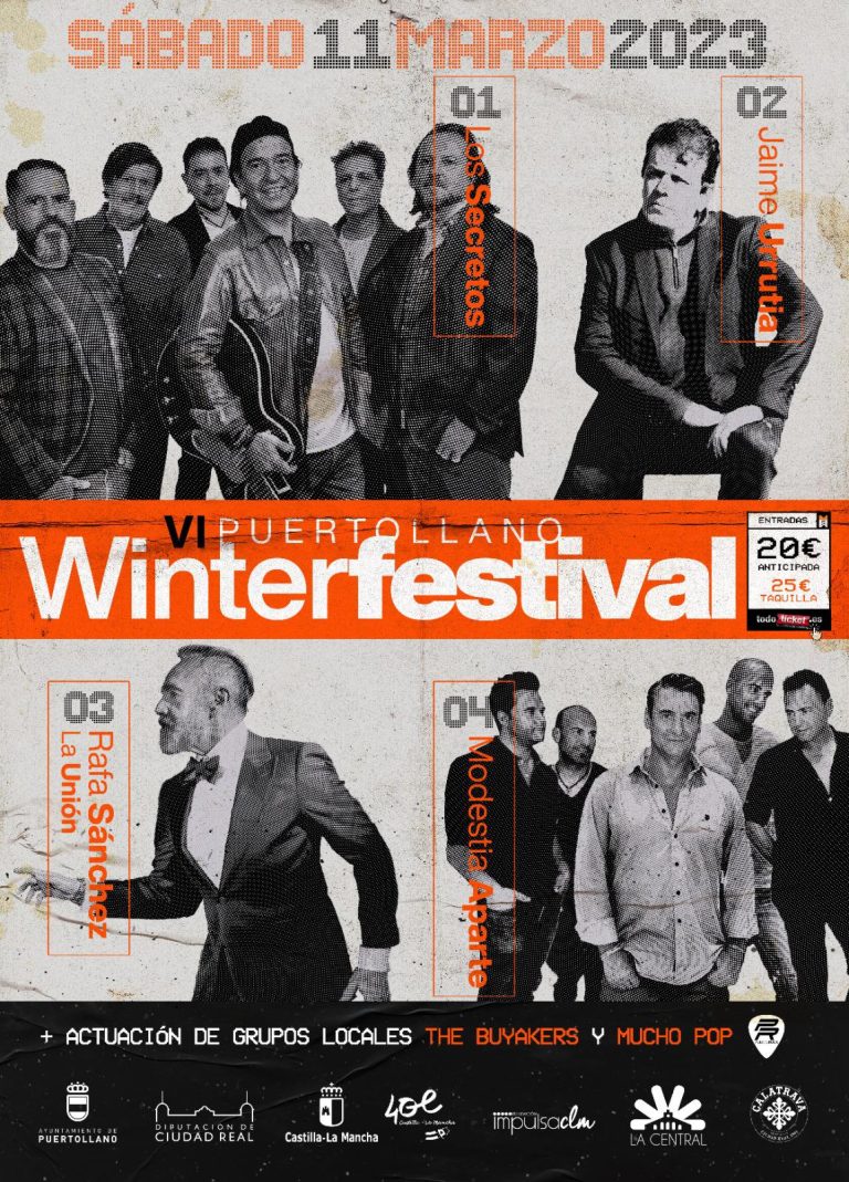 El VI Winter Festival Puertollano pone a la venta las entradas anticipadas