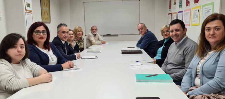 Puertollano: Miguel Ángel Ruiz se reúne con Cáritas Interparroquial