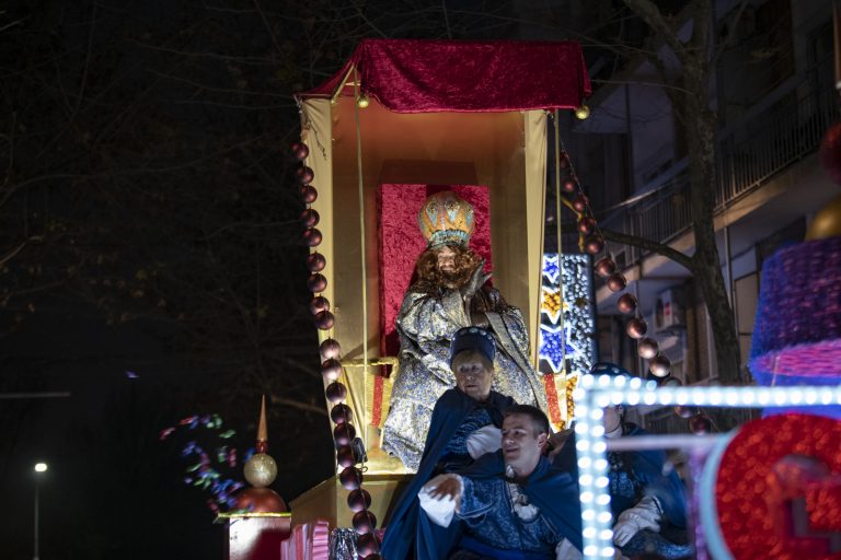 Cabalgata de caramelo en mano en Ciudad Real