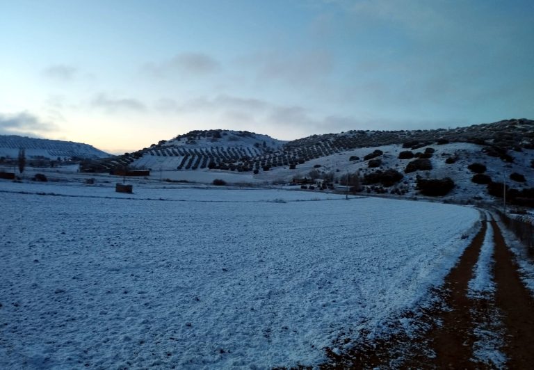El municipio de Carrizosa amanece nevado por tercer año consecutivo
