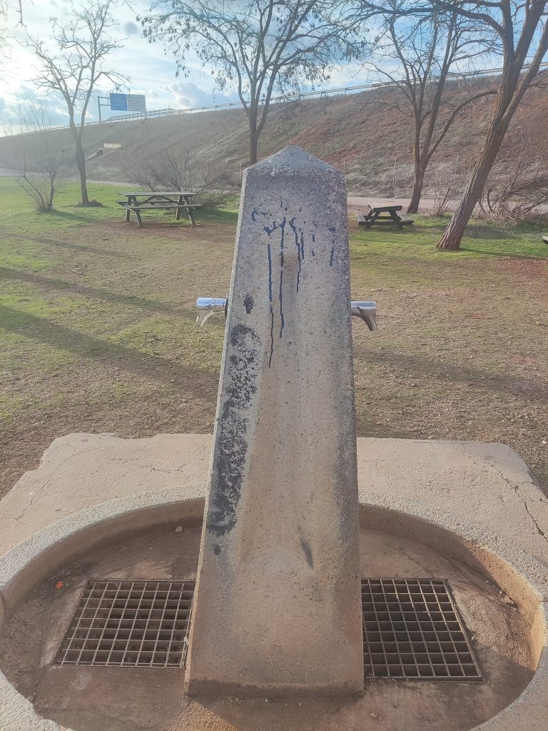 Desaparecen los grifos de la Vía Verde de Ciudad Real