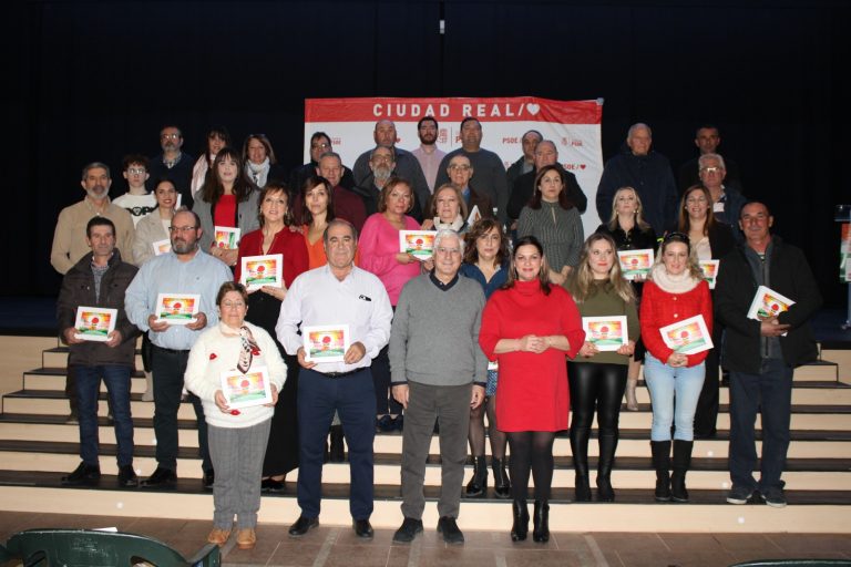 José María Barreda afirma que en Ballesteros de Calatrava «se puede hablar de un antes y un después gracias a la gestión de los ayuntamientos socialistas”