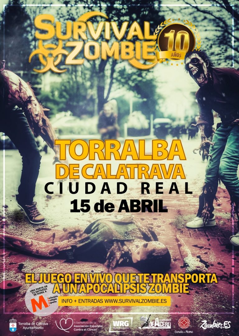 Torralba será el escenario de un apocalipsis zombie el próximo 15 de abril