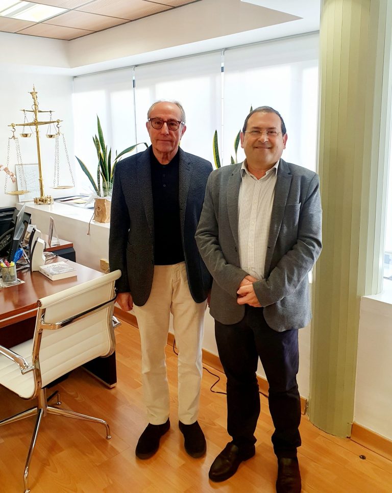 Puertollano: Muñiz reconoce el compromiso de Mariano León con Puertollano en su etapa al frente de la Cámara de Comercio