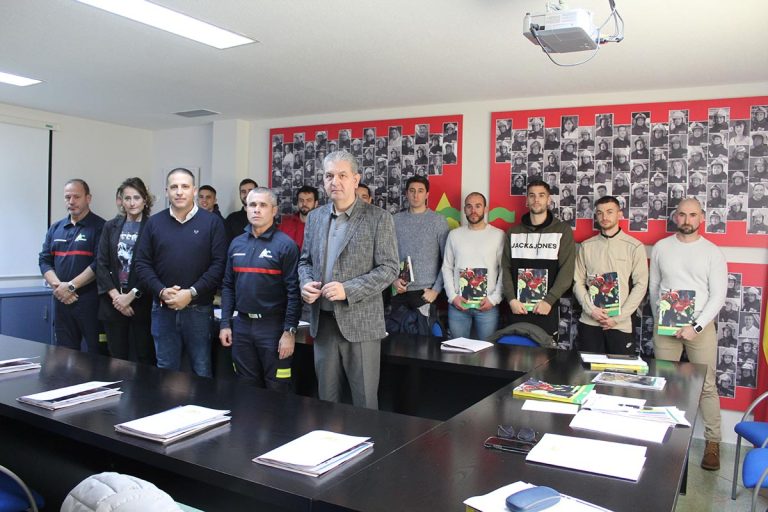 Los nuevos bomberos de la provincia de Ciudad Real inician el curso selectivo para incorporarse al Servicio Contra Incendios y Salvamento