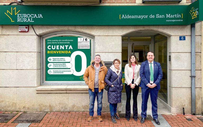 Eurocaja Rural sigue apostando por los pueblos: abre oficina en Aldeamayor de San Martín (Valladolid)
