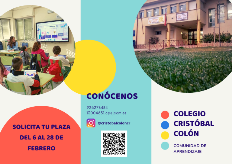 Jornada de puertas abiertas en el CEIP Cristóbal Colón