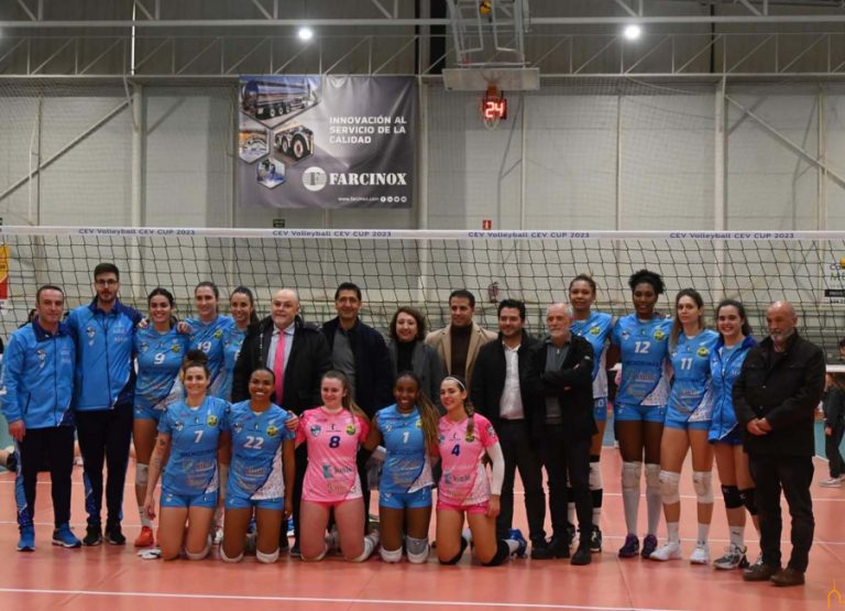 Caballero muestra el compromiso de la institución con el deporte femenino en una jornada histórica para el Kiele