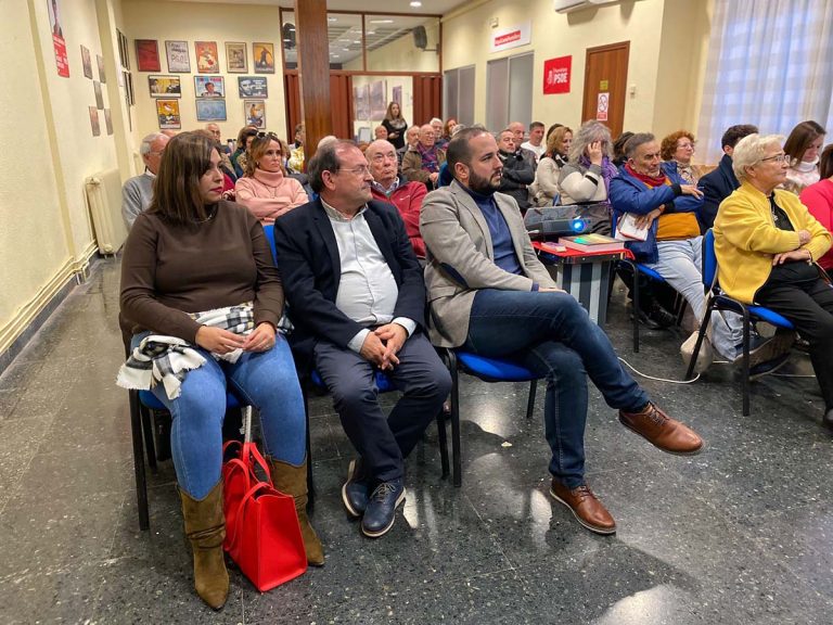 El PSOE de Puertollano defiende la revalorización de las pensiones del 8,5% «frente al castigo a los pensionistas del PP»