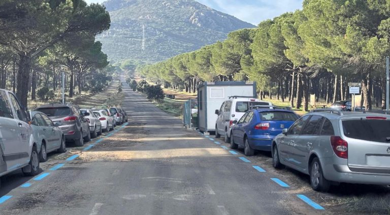 El montaje de la zona azul de Puertollano que algunos han creído: no se cobra por aparcar en Los Pinos