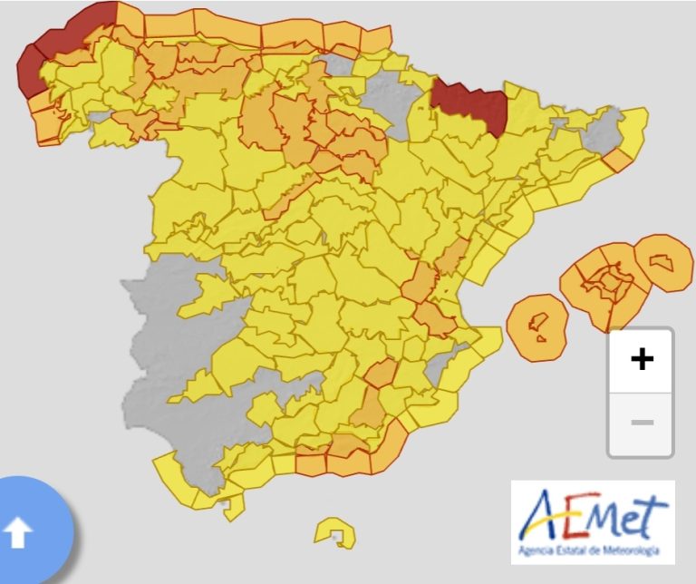 Aviso amarillo por fuertes vientos en Puertollano y comarca