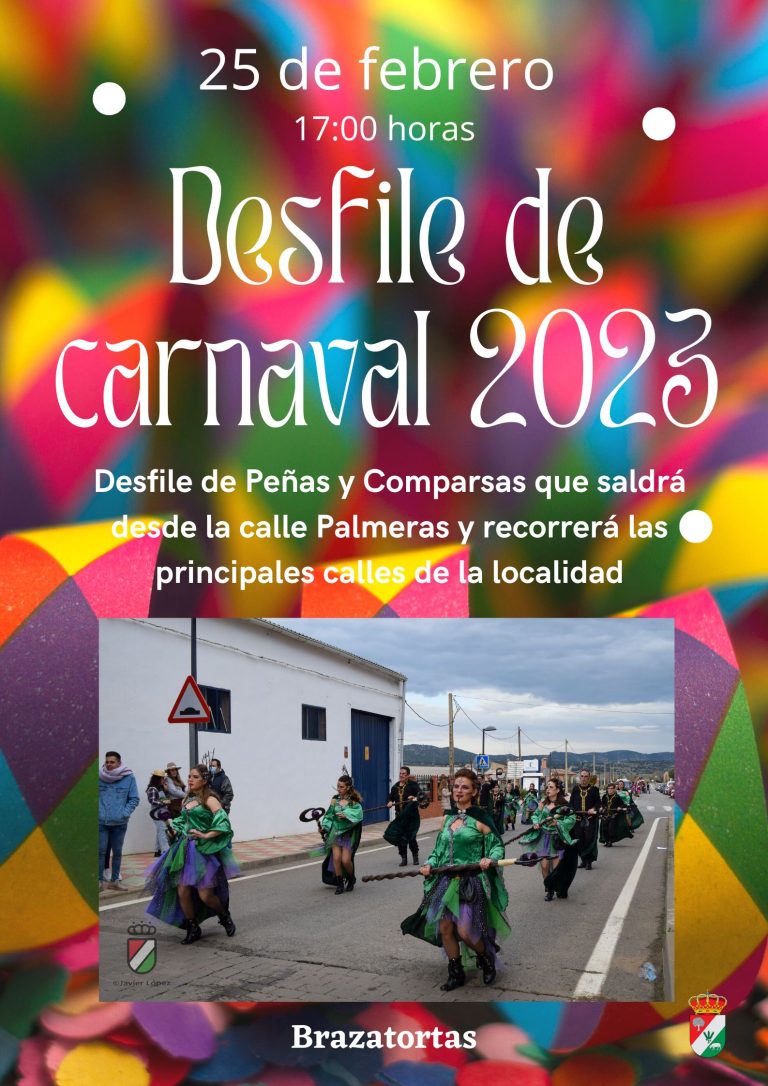 El Ayuntamiento de Brazatortas potencia las actividades de Carnaval con propuestas continuadas el sábado de piñata