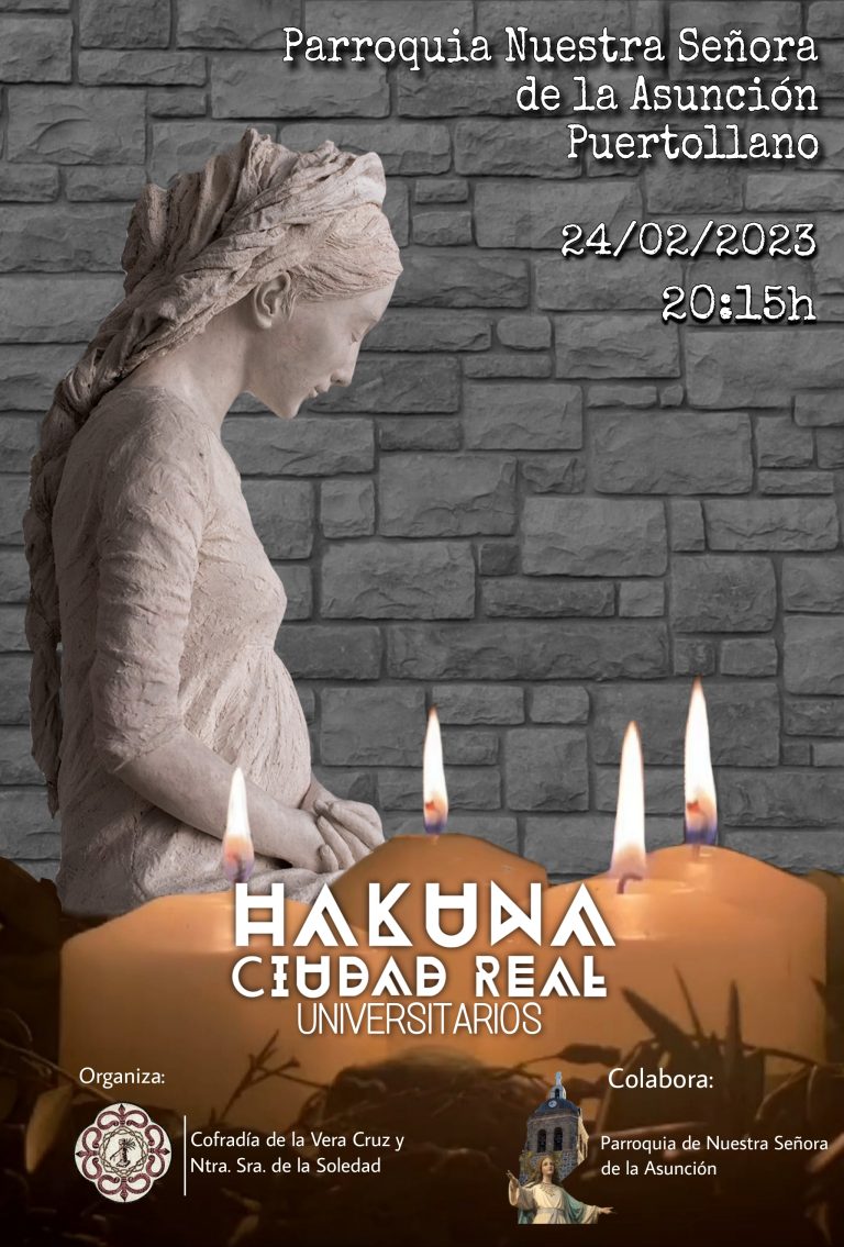 La cofradía de la Vera Cruz y Nuestra Señora de la Soledad de Puertollano trae en concierto a más de cuarenta jóvenes del grupo Hakuna Ciudad Real