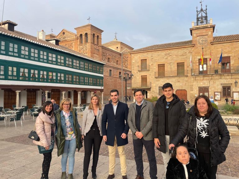 El PP-CLM y el PP-CR trasladan su apoyo a los candidatos populares a las alcaldías de Almagro y Herencia