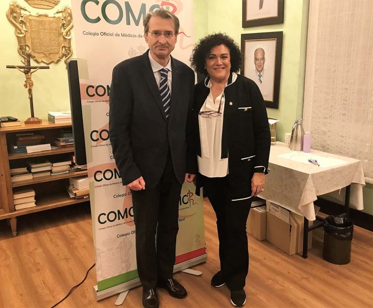 El Colegio de Médicos de Ciudad Real y la Real Academia de Medicina de Castilla-La Mancha establecen líneas de colaboración para ensalzar ambas instituciones