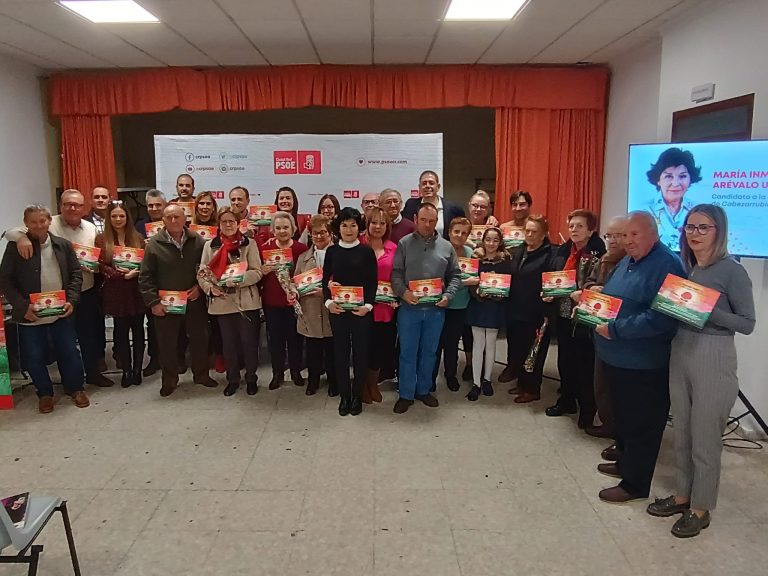 María Inmaculada Arévalo, candidata del PSOE a la Alcaldía de Cabezarrubias del Puerto