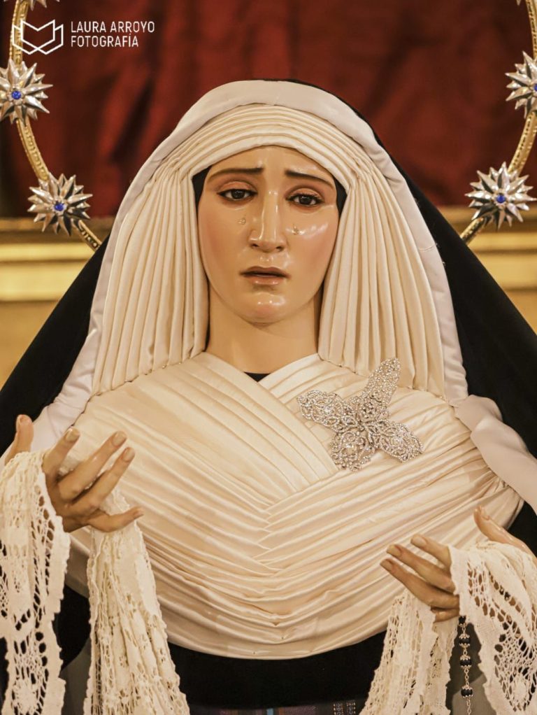 Ciudad Real: Inauguración y bendición del nuevo retablo cerámico de la Cofradía de la Soledad