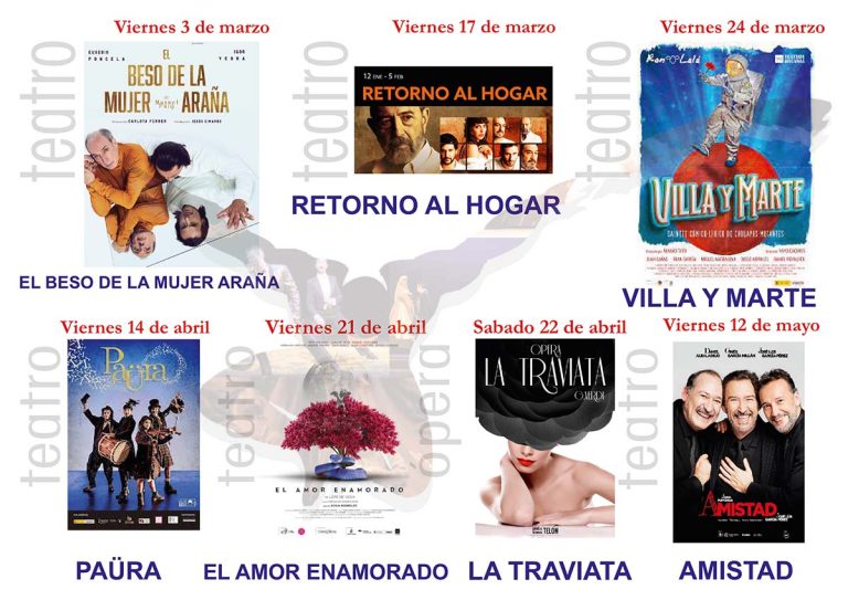 El Ayuntamiento de Ciudad Real comenzará el 14 de febrero la campaña de abonos para la temporada de primavera en el Teatro Municipal Quijano