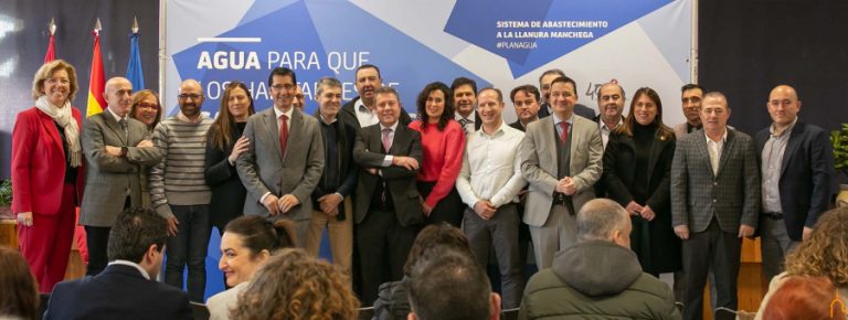 Caballero: “Vamos a iniciar los trabajos para que no se pierda ni un solo litro de agua en ningún municipio de la provincia”