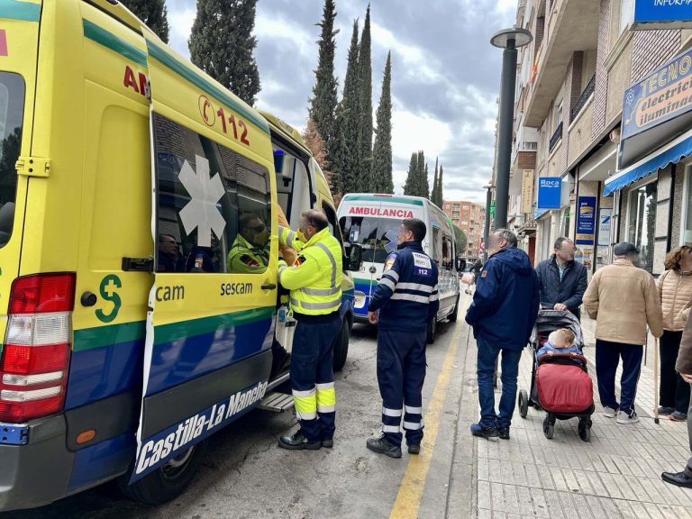 Puertollano: Herido un hombre tras sufrir una caída en el Paseo del Bosque