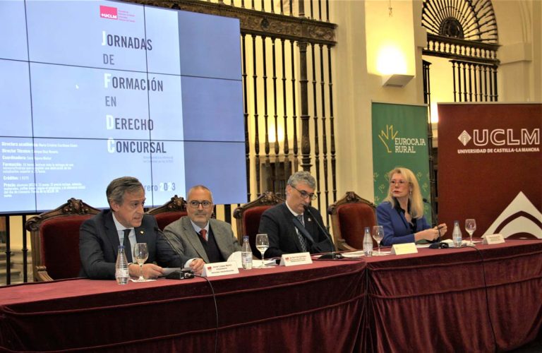 Eurocaja Rural patrocina las prestigiosas jornadas de formación en Derecho Concursal de la UCLM