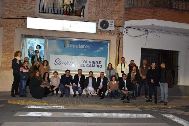 Luis Ramón Mohíno es presentado como candidato del PP a la alcaldía de Miguelturra