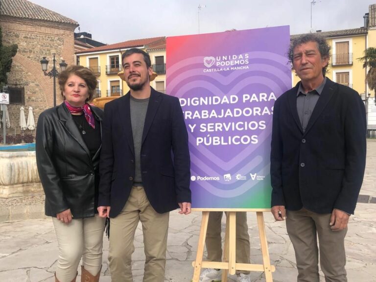 Gascón llevará al Estatuto de Autonomía de CLM su propuesta de blindar los servicios públicos por ley
