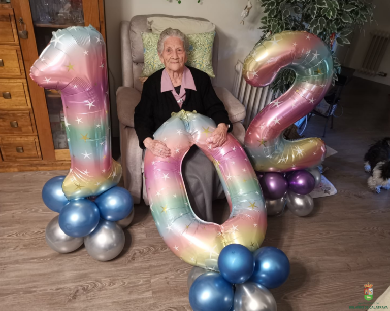 Hoy cumple 102 años la mujer más longeva de Bolaños de Calatrava, María Dolores Díaz- Pintado 