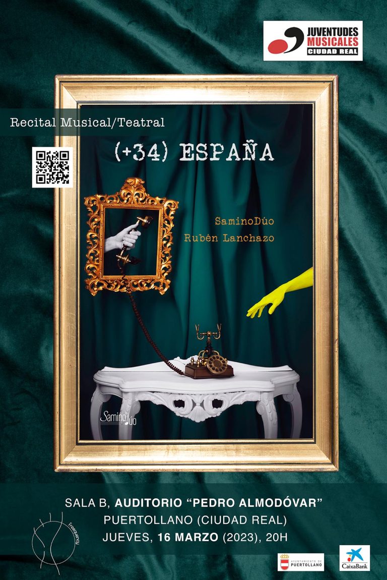 Juventudes Musicales de Ciudad Real ofrece este jueves un concierto musical con recital teatral en Puertollano