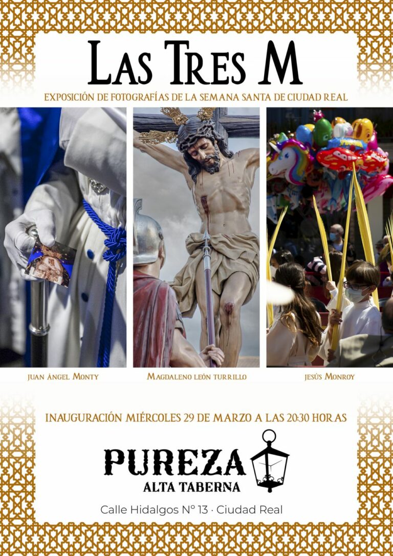 ‘Las tres M’, la pureza de la Semana Santa de Ciudad Real en imágenes